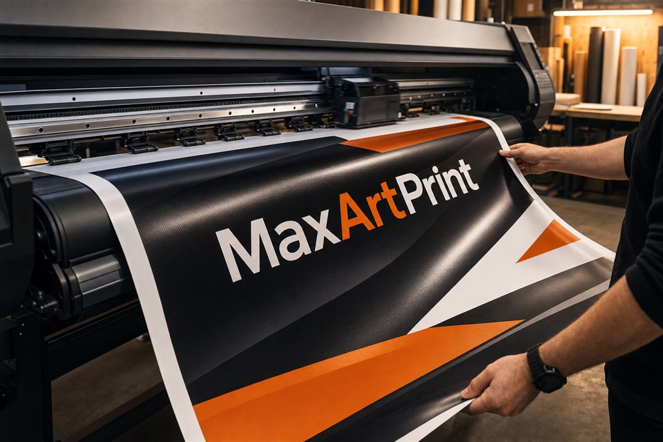 Tisk reklamního banneru MaxArtPrint