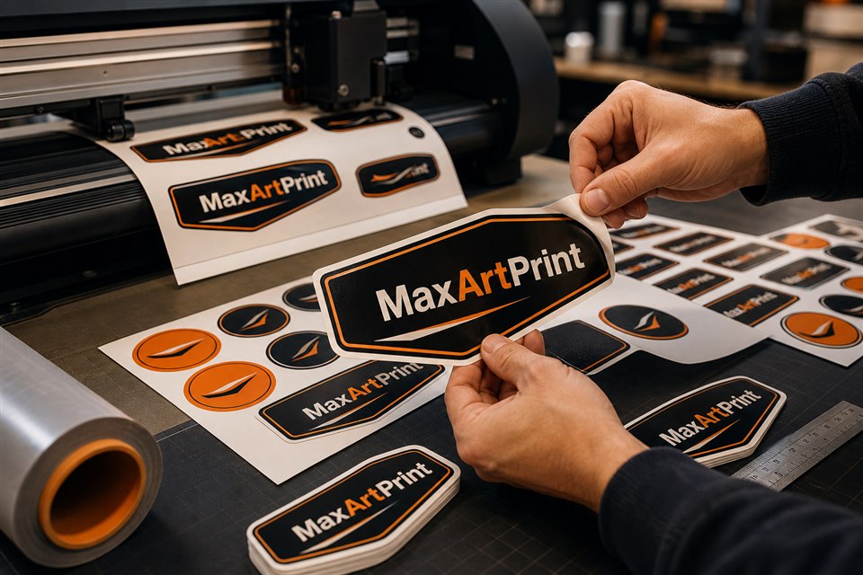 Výroba samolepek MaxArtPrint