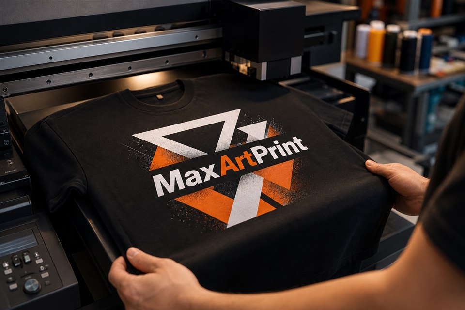 Potisk trička s designem MaxArtPrint